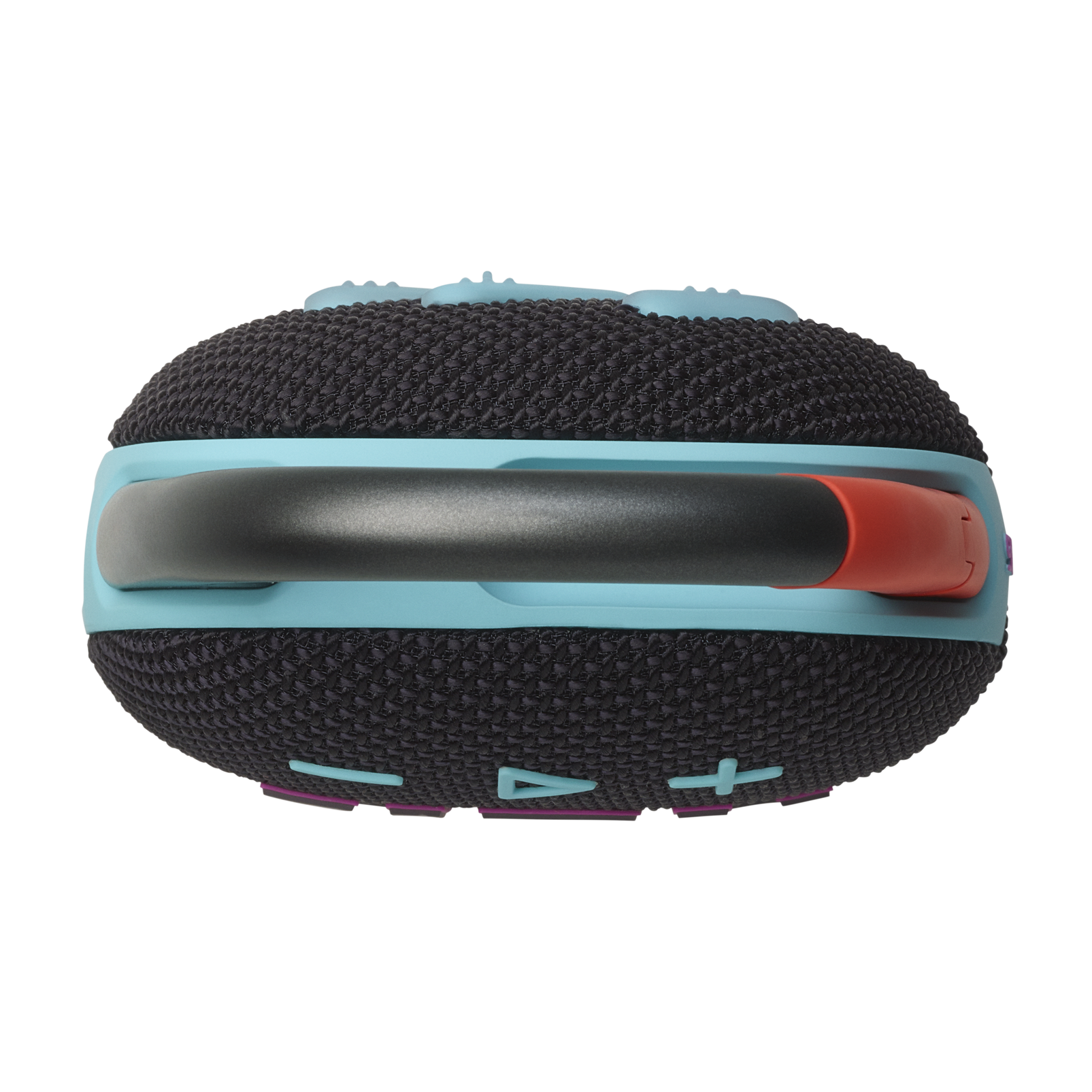 JBL Clip 5 - Black and Orange - Ultra-portable waterproof speaker - Top